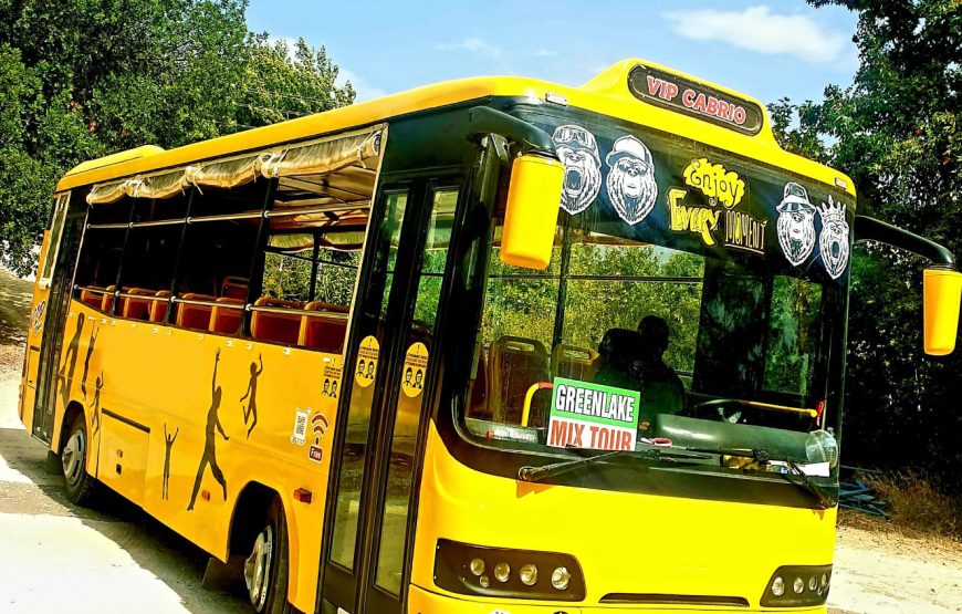 Green Canyon & Cabrio Bus Mix Safari Tour from Side