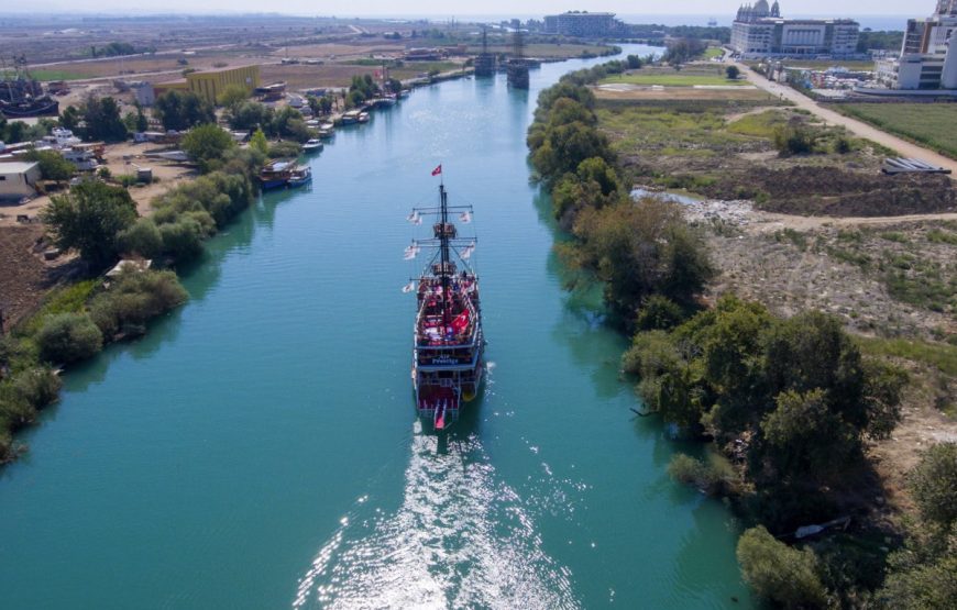Manavgat River Cruise with Waterfalls and Local Bazaar