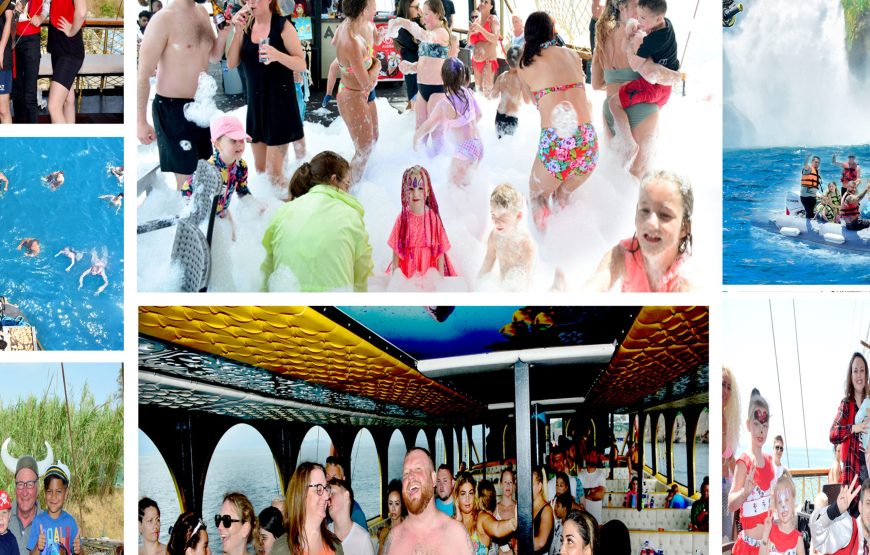 Antalya Pirate Boat Tour with Lunch