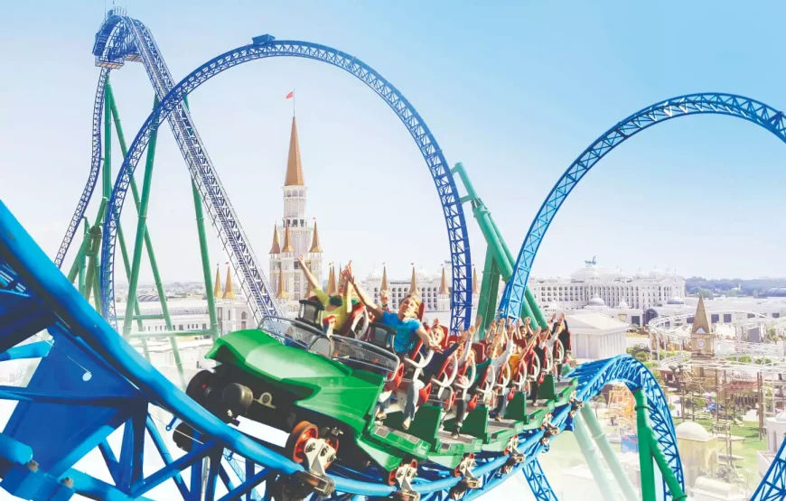 The Land of Legends Theme Park with Dolphin Show