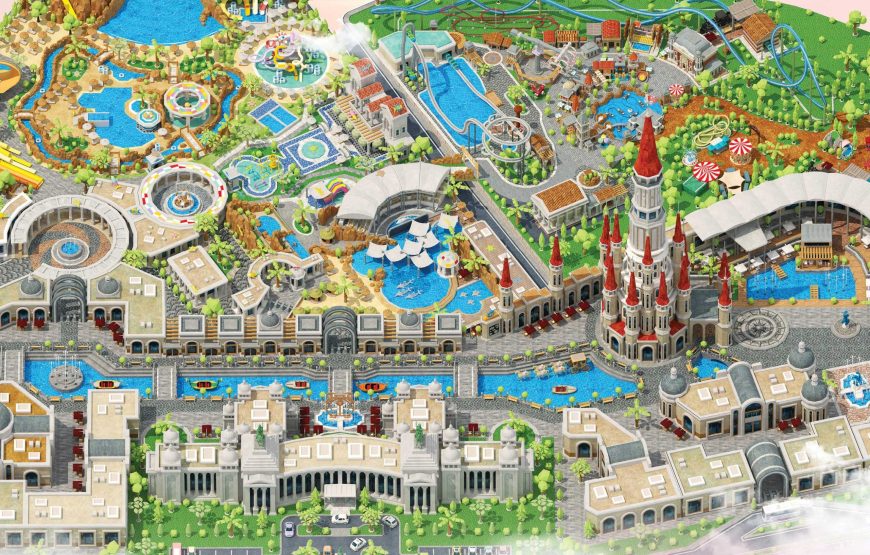The Land of Legends Theme Park with Dolphin Show