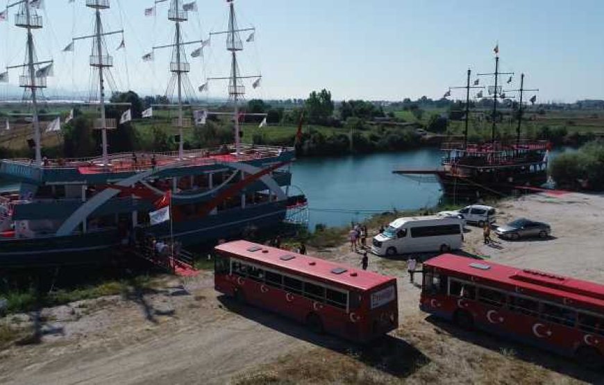 Manavgat River Cruise with Waterfalls and Local Bazaar