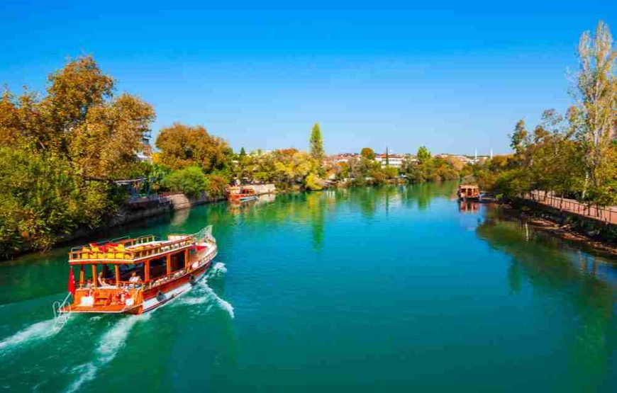 Manavgat River Cruise with Waterfalls and Local Bazaar