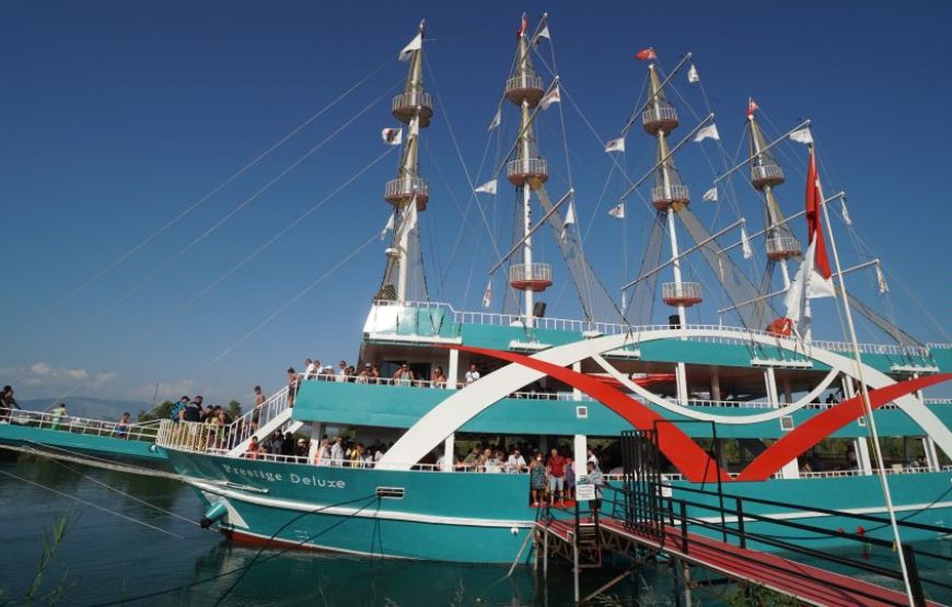 Manavgat River Cruise with Waterfalls and Local Bazaar