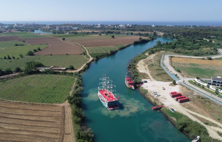 Manavgat River Cruise with Waterfalls and Local Bazaar
