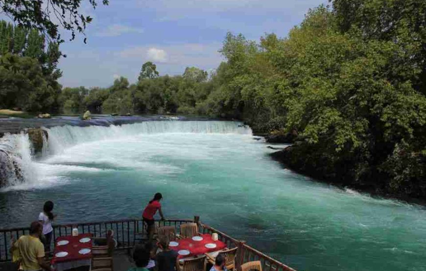 Manavgat River Cruise with Waterfalls and Local Bazaar
