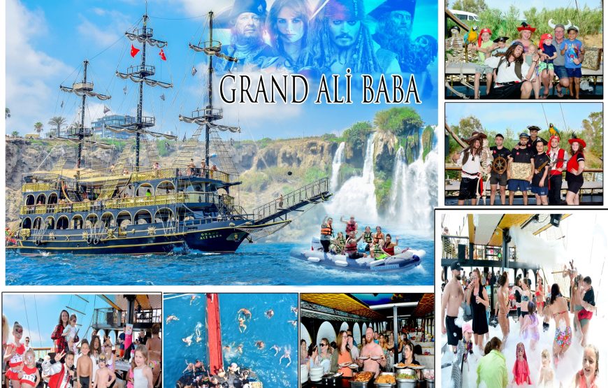 Antalya Pirate Boat Tour with Lunch