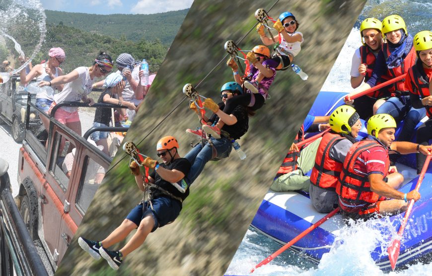 Rafting Combo 3 in 1 (Rafting-Quad-Zipline)
