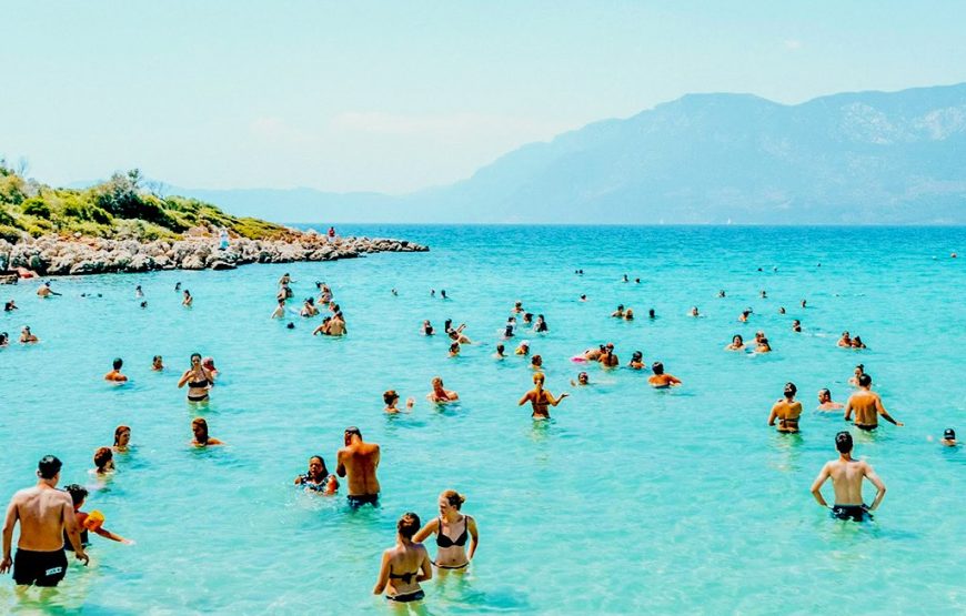 Marmaris Cleopatra Island & Gökova Bays Boat Tour with BBQ