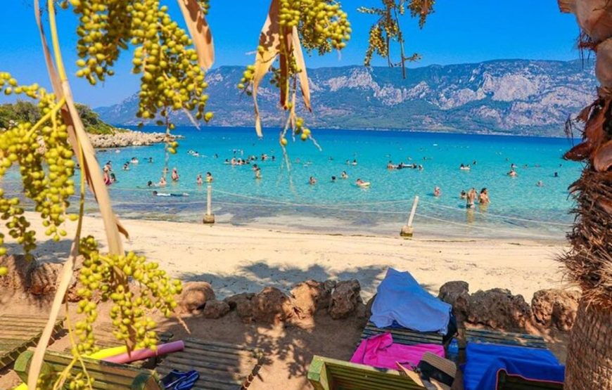 Marmaris Cleopatra Island & Gökova Bays Boat Tour with BBQ