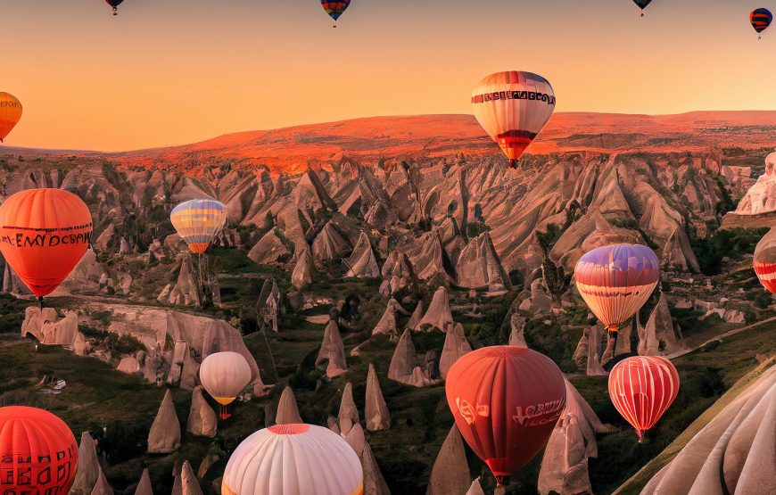 Cappadocia Hot Air Balloon in 4 Valley