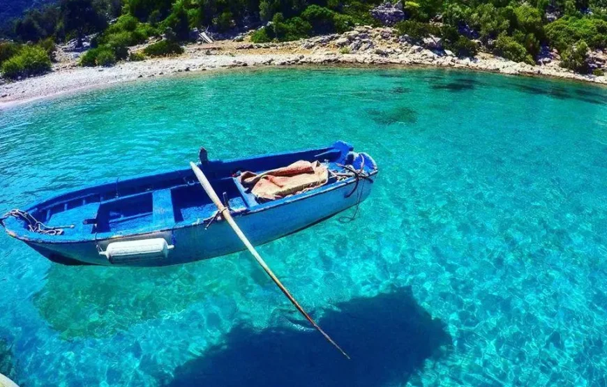 Marmaris Cleopatra Island & Gökova Bays Boat Tour with BBQ