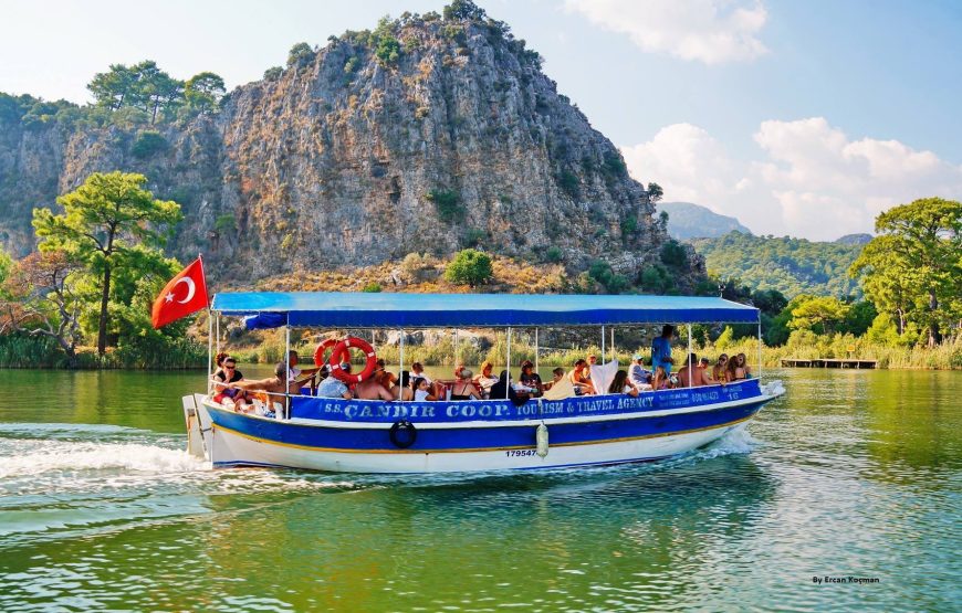 Turtle Beach Tour With Lake and Mud Baths From Marmaris