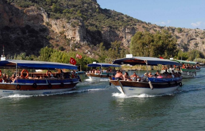 Turtle Beach Tour With Lake and Mud Baths From Marmaris