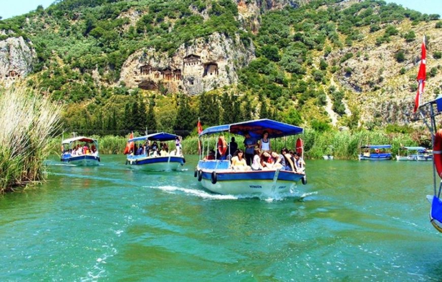 Turtle Beach Tour With Lake and Mud Baths From Marmaris