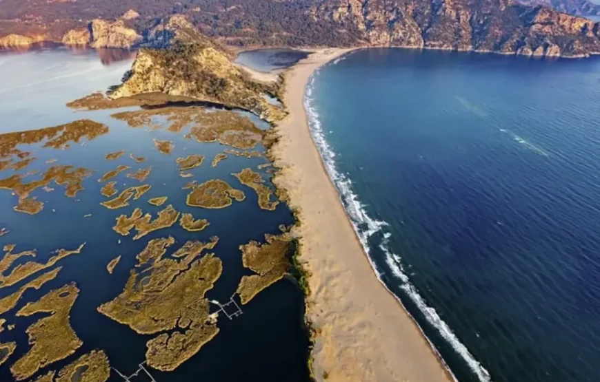 Turtle Beach Tour With Lake and Mud Baths From Marmaris