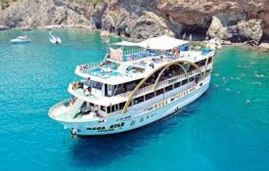 From Antalya To Kemer Mega Star Boat Trip w/Free Transfer