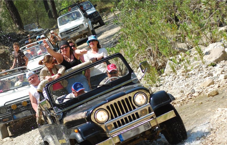 Fethiye Jeep Safari Tour in Saklıkent Gorge with Lunch